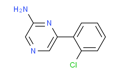 CAS No. 1224741-03-0, 6-(2-chlorophenyl)pyrazin-2-amine