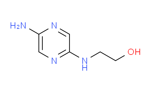 CAS No. 1260880-65-6, 2-((5-aminopyrazin-2-yl)amino)ethan-1-ol