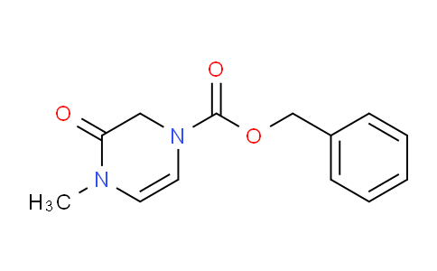 CAS No. 851726-65-3, Benzyl 4-methyl-3-oxo-3,4-dihydropyrazine-1(2H)-carboxylate