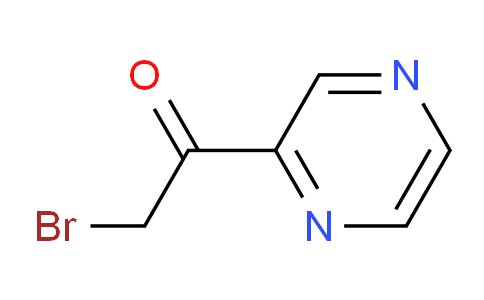 CAS No. 132426-19-8, 2-bromo-1-(pyrazin-2-yl)ethan-1-one
