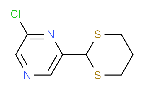 874114-31-5 | 2-chloro-6-(1,3-dithian-2-yl)pyrazine