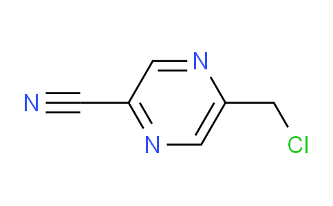 CAS No. 1211526-07-6, 5-(chloromethyl)pyrazine-2-carbonitrile