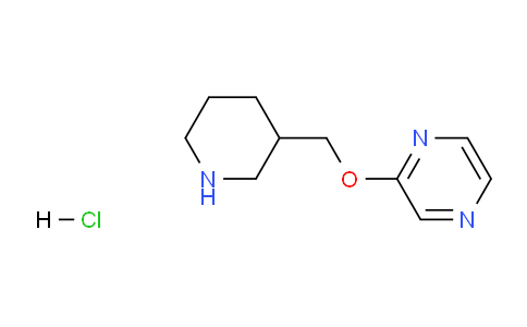 CAS No. 1185309-79-8, 2-(piperidin-3-ylmethoxy)pyrazine hydrochloride