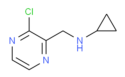 CAS No. 1289387-53-6, N-((3-chloropyrazin-2-yl)methyl)cyclopropanamine