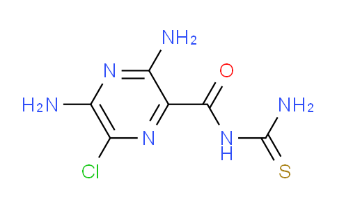CAS No. 30478-39-8, 3,5-Diamino-N-carbamothioyl-6-chloropyrazine-2-carboxamide