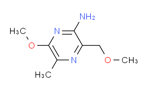 CAS No. 91678-86-3, 6-methoxy-3-(methoxymethyl)-5-methylpyrazin-2-amine