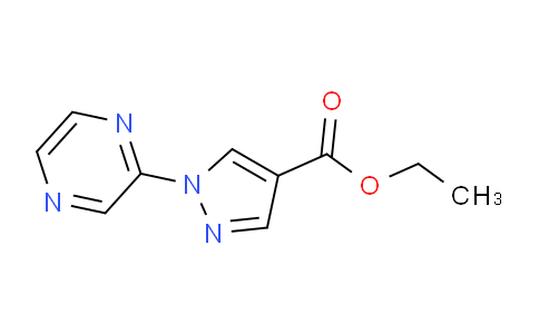 CAS No. 1014632-12-2, ethyl 1-(pyrazin-2-yl)-1H-pyrazole-4-carboxylate