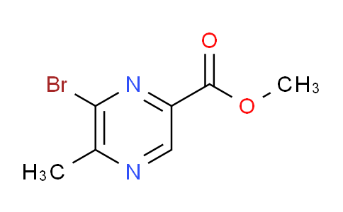CAS No. 1166827-91-3, Methyl 6-bromo-5-methylpyrazine-2-carboxylate