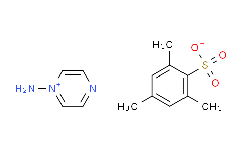 CAS No. 57489-85-7, 1-Aminopyrazin-1-ium 2,4,6-trimethylbenzenesulfonate