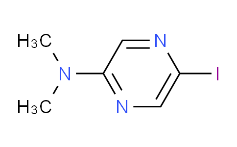 CAS No. 91416-87-4, 5-Iodo-N,N-dimethylpyrazin-2-amine
