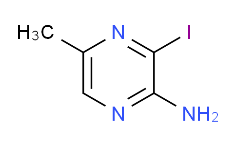 CAS No. 1823916-77-3, 3-Iodo-5-methylpyrazin-2-amine
