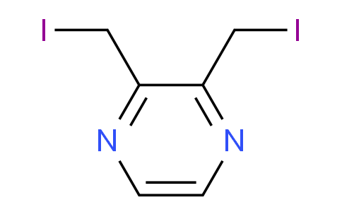 CAS No. 1823363-44-5, 2,3-Bis(iodomethyl)pyrazine