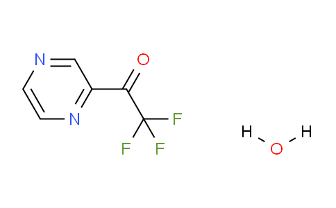CAS No. 1956366-93-0, 2,2,2-Trifluoro-1-(pyrazin-2-yl)ethanone hydrate