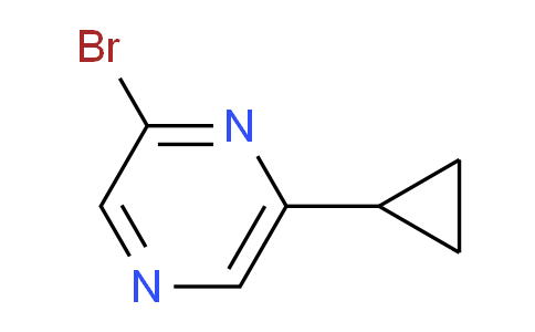 CAS No. 1086382-98-0, 2-Bromo-6-cyclopropylpyrazine