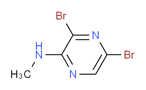 CAS No. 894808-28-7, 3,5-dibromo-N-methylpyrazin-2-amine