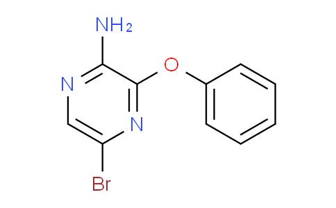CAS No. 548793-12-0, 5-Bromo-3-phenoxypyrazin-2-amine