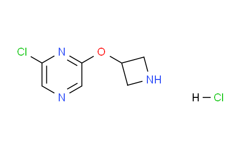 CAS No. 1332528-34-3, 2-(Azetidin-3-yloxy)-6-chloropyrazine hydrochloride