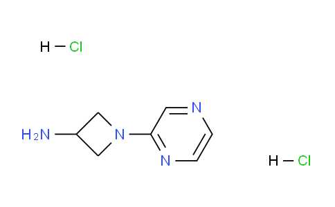 CAS No. 1389313-56-7, 1-(Pyrazin-2-yl)azetidin-3-amine dihydrochloride