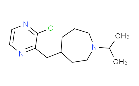 CAS No. 1361112-39-1, 4-((3-Chloropyrazin-2-yl)methyl)-1-isopropylazepane