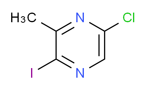 CAS No. 1260667-86-4, 5-Chloro-2-iodo-3-methylpyrazine