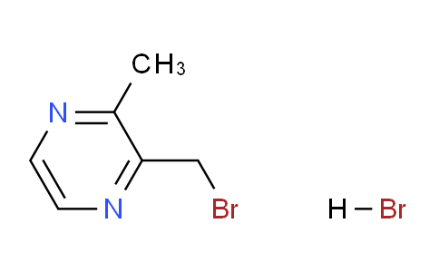 CAS No. 1956307-66-6, 2-(Bromomethyl)-3-methylpyrazine hydrobromide