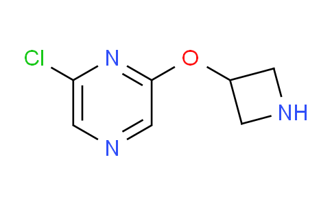 CAS No. 1219980-53-6, 2-(Azetidin-3-yloxy)-6-chloropyrazine