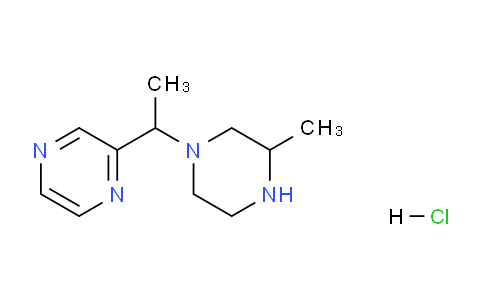 CAS No. 1289387-73-0, 2-(1-(3-methylpiperazin-1-yl)ethyl)pyrazine hydrochloride