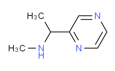 CAS No. 1178347-69-7, N-methyl-1-(pyrazin-2-yl)ethanamine