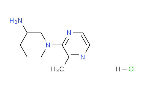 CAS No. 1261230-46-9, 1-(3-methylpyrazin-2-yl)piperidin-3-amine hydrochloride