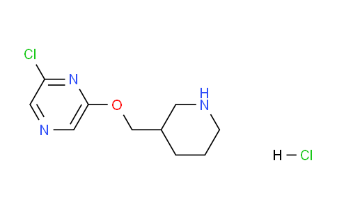 CAS No. 1220036-95-2, 2-Chloro-6-(piperidin-3-ylmethoxy)pyrazine hydrochloride