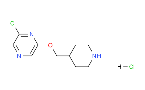 DY710909 | 1220034-42-3 | 2-Chloro-6-(piperidin-4-ylmethoxy)pyrazine hydrochloride