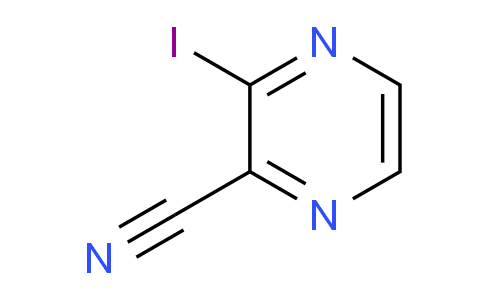 CAS No. 1062608-54-1, 3-Iodopyrazine-2-carbonitrile
