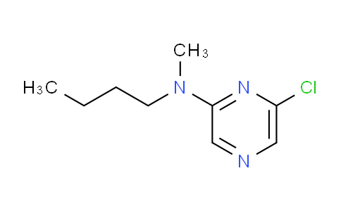 CAS No. 1219961-33-7, N-Butyl-6-chloro-N-methylpyrazin-2-amine
