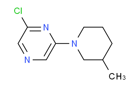 CAS No. 1219967-42-6, 2-Chloro-6-(3-methylpiperidin-1-yl)pyrazine