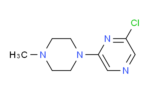 CAS No. 61655-77-4, 2-Chloro-6-(4-methylpiperazin-1-yl)pyrazine