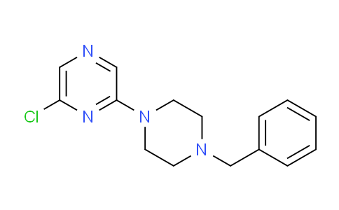 CAS No. 1219967-50-6, 2-(4-Benzylpiperazin-1-yl)-6-chloropyrazine
