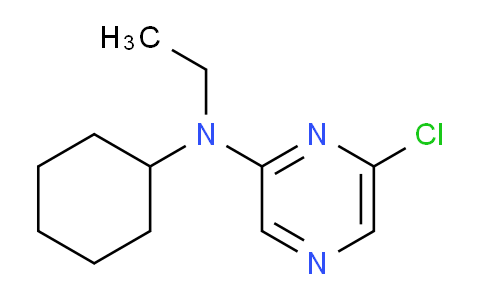 CAS No. 1220030-76-1, 6-Chloro-N-cyclohexyl-N-ethylpyrazin-2-amine