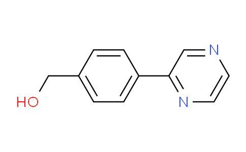 CAS No. 545421-49-6, (4-(Pyrazin-2-yl)phenyl)methanol
