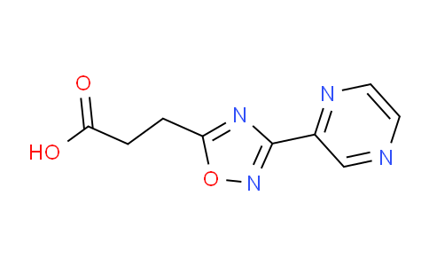 CAS No. 849925-05-9, 3-(3-(Pyrazin-2-yl)-1,2,4-oxadiazol-5-yl)propanoic acid