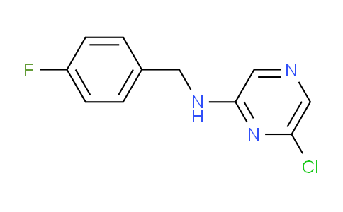 CAS No. 629670-16-2, 6-Chloro-n-[(4-fluorophenyl)methyl]pyrazin-2-amine