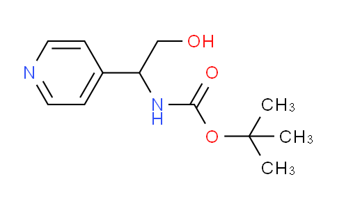 CAS No. 1882443-99-3, 2-(Boc-amino)-2-(4-pyridyl)ethanol