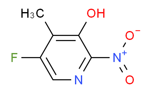 CAS No. 1417554-25-6, 5-Fluoro-4-methyl-2-nitro-3-pyridinol