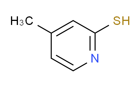 CAS No. 18368-65-5, 2-Mercapto-4-methylpyridine