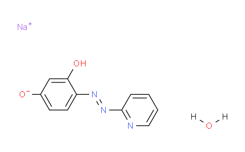 CAS No. 16593-81-0, sodium (E)-3-hydroxy-4-(pyridin-2-yldiazenyl)phenolate hydrate