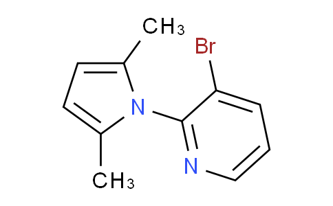 CAS No. 1021910-58-6, 3-Bromo-2-(2,5-dimethyl-1-pyrrolyl)pyridine