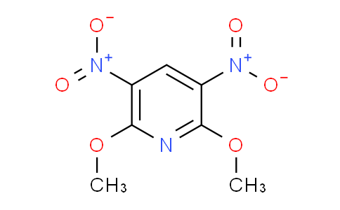 CAS No. 18677-42-4, 2,6-Dimethoxy-3,5-dinitropyridine