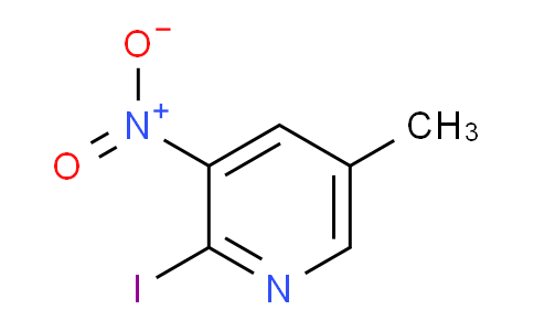 CAS No. 1598838-80-2, 2-Iodo-5-methyl-3-nitropyridine