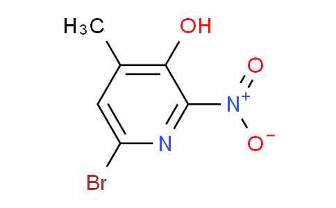 CAS No. 1303587-93-0, 6-Bromo-3-hydroxy-4-methyl-2-nitropyridine