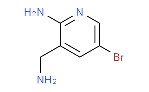CAS No. 1335057-71-0, 3-(Aminomethyl)-5-bromo-2-pyridinamine