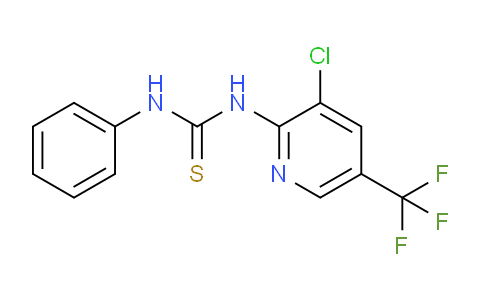 CAS No. 326814-83-9, 1-(3-chloro-5-(trifluoromethyl)pyridin-2-yl)-3-phenylthiourea